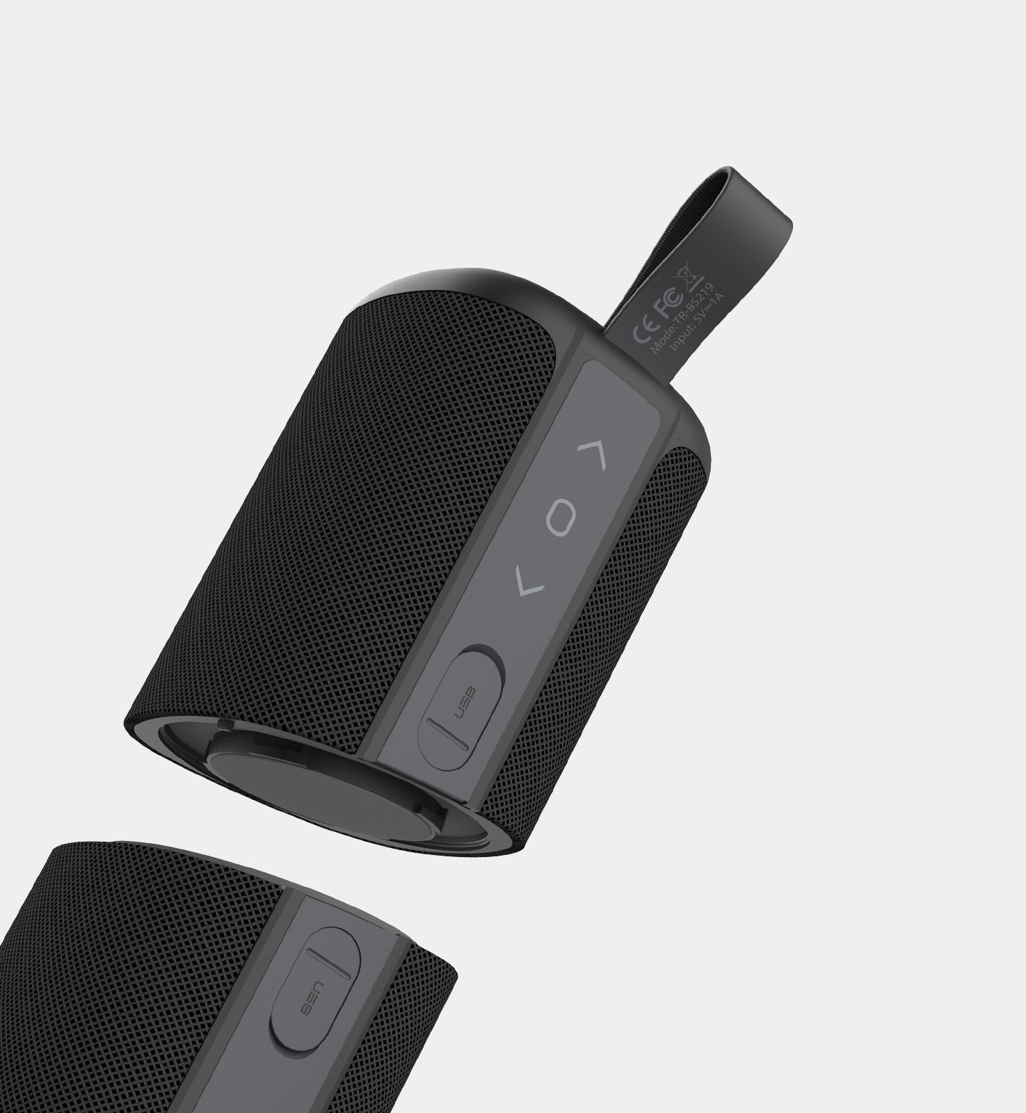 Close up of the Kommuter 2 showing how it separates